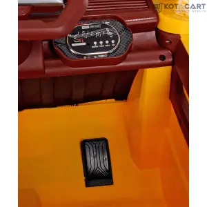 Jumbo-sized Ride-on Yellow 4x4 Battery Operated Bugatti Jeep for Kids | Same-Day Delivery in Delhi NCR