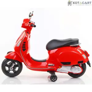 Electric Scooter for Kids | Scooter for Child | Battery Scooter with Foot Accelerator-Red | Same-Day Delivery in Delhi NCR