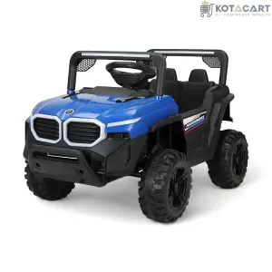 Battery-Operated Ride-on Jeep for Kids | Battery car For Kids | Suitable for Children Aged 2 to 5 Years - Blue | Same-Day Delivery in Delhi NCR