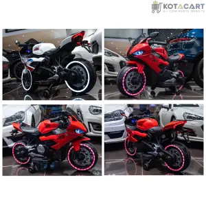 Kids Ride on Bike S1000RR Hand Accelerator Foot Brake Big Size | Same-Day Delivery in Delhi NCR