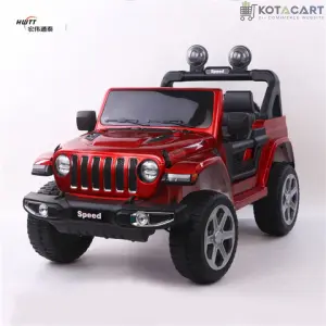 Speed Ride on Jeep 12V For Kids Battery Operated Black | Same-Day Delivery in Delhi NCR