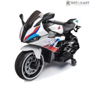 Kids Ride on Bike S1000RR Hand Accelerator Foot Brake Big Size | Same-Day Delivery in Delhi NCR