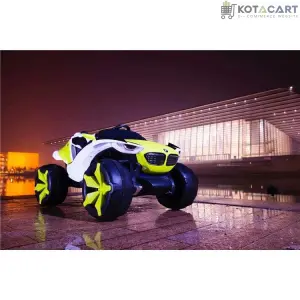 4x4 Big Wheels Electric Jeep in Blue and Red | Ride on Jeep | Same-Day Delivery in Delhi NCR