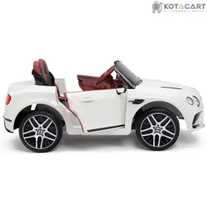 Licensed Bentley GT Super Sports Kids Car White | Same-Day Delivery in Delhi NCR