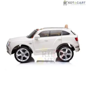 Licensed Bentley Bentayaga Kids Car White | Same-Day Delivery in Delhi NCR