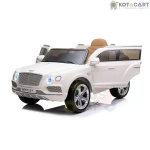 Licensed Bentley Bentayaga Kids Car White | Same-Day Delivery in Delhi NCR