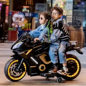 Yamaha R9 Bike Rechargeable Battery Operated Bike for Kids | Electric Bike | LED Light & Music Bike Battery Operated Ride On | Same-Day Delivery in Delhi NCR