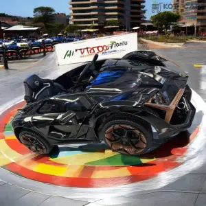 Kotacart | 12V Lamborghini Style Ride On Car | Model No. 603-P | Metallic Colors | Same-Day Delivery in Delhi NCR