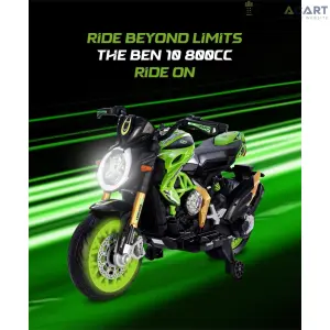 Kotacart | Exclusive Officially Licensed Ben 10 Big Ride-On Bike 12 Volt for Kids | Same-Day Delivery in Delhi NCR