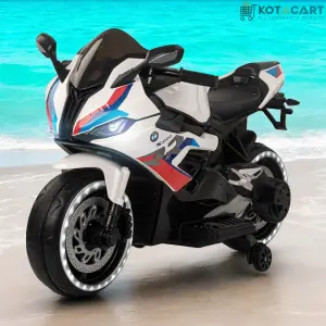 Kotacart | Kids BMW Style S1000RR Super Bike Rechargeable Battery Operated Ride On Bike For Kids (3 To 8 Years) | Same-Day Delivery in Delhi NCR