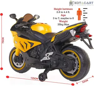 Kotacart | Kids BMW Style S1000RR Super Bike Rechargeable Battery Operated Ride On Bike For Kids (3 To 8 Years) | Same-Day Delivery in Delhi NCR