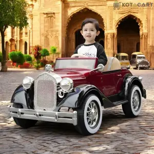 Kotacart | Rolls Royce Vintage Style Kids 12V Car 4x4 Ride-Ons Car | Same-Day Delivery in Delhi NCR