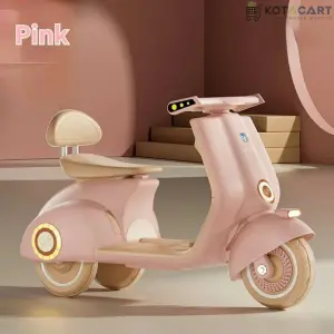 Kotacart | Vespa Matte Finish Kids Bike Kids scooter Battery Operated Ride On Scooty with remote | Same-Day Delivery in Delhi NCR