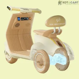 Kotacart | Vespa Matte Finish Kids Bike Kids scooter Battery Operated Ride On Scooty with remote | Same-Day Delivery in Delhi NCR