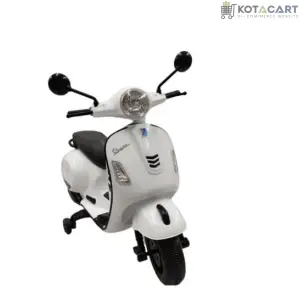 Kotacart | Vespa Rechargeable Battery Operated 12v Ride-on Scooter for Kids (3 to 7 Years) | Same-Day Delivery in Delhi NCR