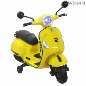 Kotacart | Vespa Rechargeable Battery Operated 12v Ride-on Scooter for Kids (3 to 7 Years) | Same-Day Delivery in Delhi NCR