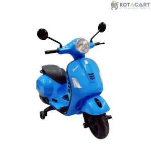 Kotacart | Vespa Rechargeable Battery Operated 12v Ride-on Scooter for Kids (3 to 7 Years) | Same-Day Delivery in Delhi NCR