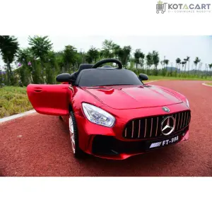 Mercedes Benz FT-998  Amg Gt Style 12V Ride on Car with remote & Manual Drive for Kids - Red | Same-Day Delivery in Delhi NCR