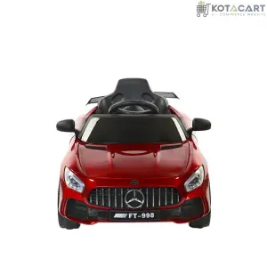 Mercedes Benz FT-998  Amg Gt Style 12V Ride on Car with remote & Manual Drive for Kids - Red | Same-Day Delivery in Delhi NCR