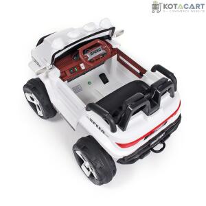 2023 4 Wheel Drive on 12v White Bugatti for Kids & Toddlers | Same-Day Delivery in Delhi NCR