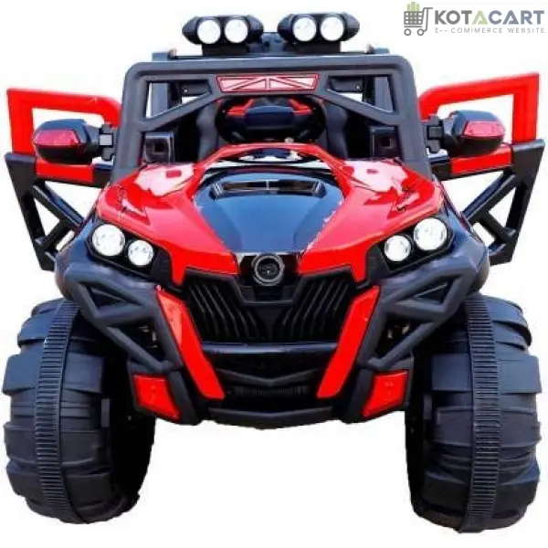 Battery Operated Car For Kids | Electric Car Ride-on | Battery car Red -2188 | Same-Day Delivery in Delhi NCR - Image 2