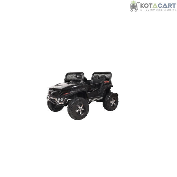 Battery Operated Ride on Jeep for Kids with Music, Lights and Swing- Electric Remote Control Ride on Jeep for Children to Drive of Age 1 to 6 Years- Black | Same-Day Delivery in Delhi NCR - Image 11