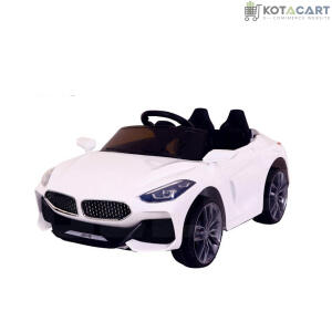 Fiesta Z4 Car For Kids | Car For Child |  Battery Operated Ride On Car for - 1 to 4 Year - White | Same-Day Delivery in Delhi NCR