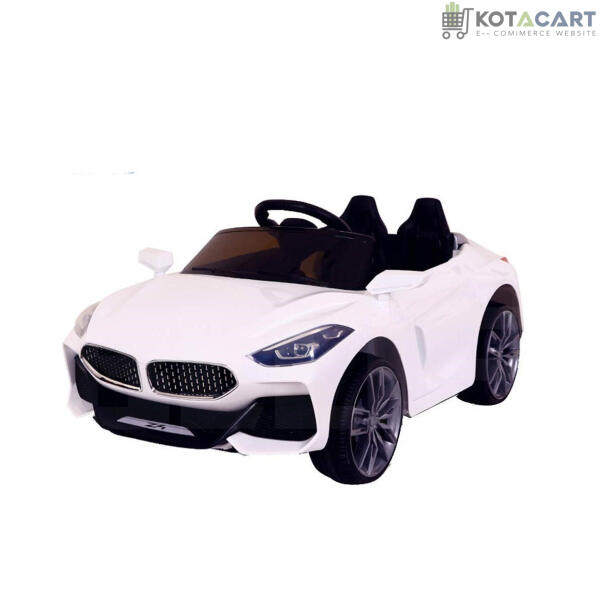 Fiesta Z4 Car For Kids | Car For Child |  Battery Operated Ride On Car for - 1 to 4 Year - White | Same-Day Delivery in Delhi NCR - Image 2