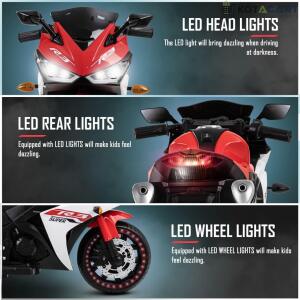 Electric Bike R3 for Kids | Battery Bike |  Electric Ride-On for Kids [Ages 2 to 5 Years - Black | Same-Day Delivery in Delhi NCR