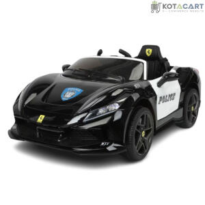 Police Car For Kids Turbo F8 12V With Remote Control | Same-Day Delivery in Delhi NCR