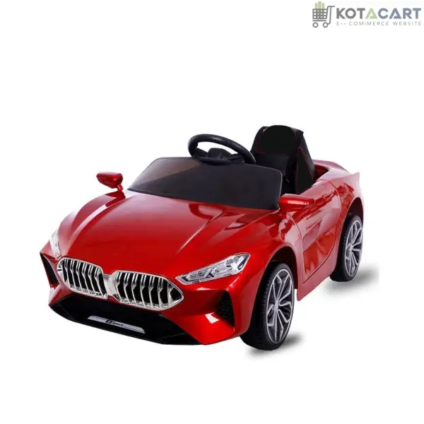 Rechargeable Battery Operated Ride on Car with Swing. Music, Lights and Bluetooth Remote- The Sports Look Electric Car for Kids of Age 1 to 6 Years (Metallic Red) | Same-Day Delivery in Delhi NCR