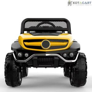 Battery Operated Ride on Jeep for Kids with Music, Lights and Swing- Electric Remote Control Ride on Jeep for Children to Drive of Age 1 to 6 Years-Yellow | Same-Day Delivery in Delhi NCR