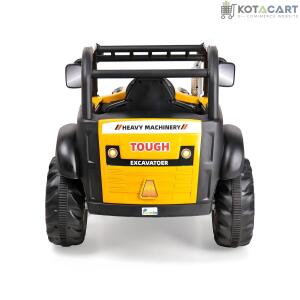 Battery Car for kids | Electric Ride-On Tractor Featuring Dual Control, Aged 2-9-Yellow | Same-Day Delivery in Delhi NCR