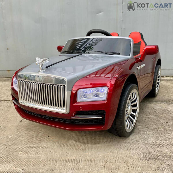 Rolls Royce Electric Ride on Car for Kids & Toddlers with Remote Control - Red | Same-Day Delivery in Delhi NCR