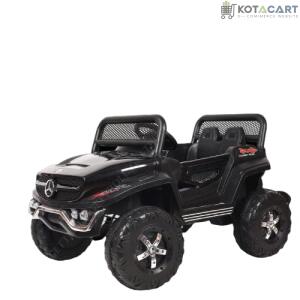 Battery Operated Ride on Jeep for Kids with Music, Lights and Swing- Electric Remote Control Ride on Jeep for Children to Drive of Age 1 to 6 Years- Black | Same-Day Delivery in Delhi NCR