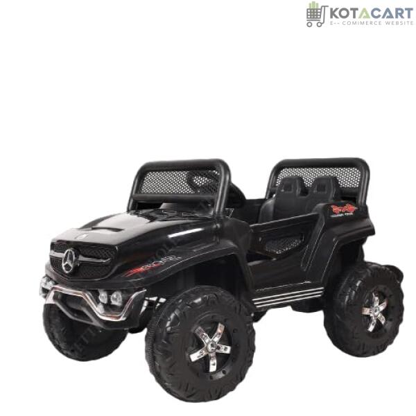 Battery Operated Ride on Jeep for Kids with Music, Lights and Swing- Electric Remote Control Ride on Jeep for Children to Drive of Age 1 to 6 Years- Black | Same-Day Delivery in Delhi NCR - Image 17