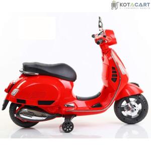 Electric Scooter for Kids | Scooter for Child | Battery Scooter with Foot Accelerator-Red | Same-Day Delivery in Delhi NCR