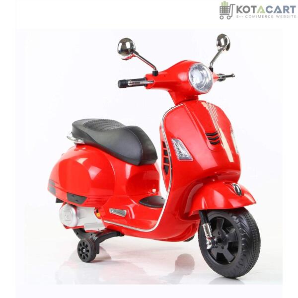 Electric Scooter for Kids | Scooter for Child | Battery Scooter with Foot Accelerator-Red | Same-Day Delivery in Delhi NCR