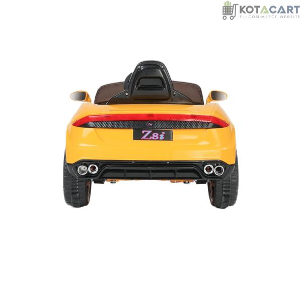 Battery Operated Car For Kids|Battery Z8i Car For Kids | Car For Child |  Battery Operated Ride On Car for - 1 to 4 Year - Yellow | Same-Day Delivery in Delhi NCR - Image 7