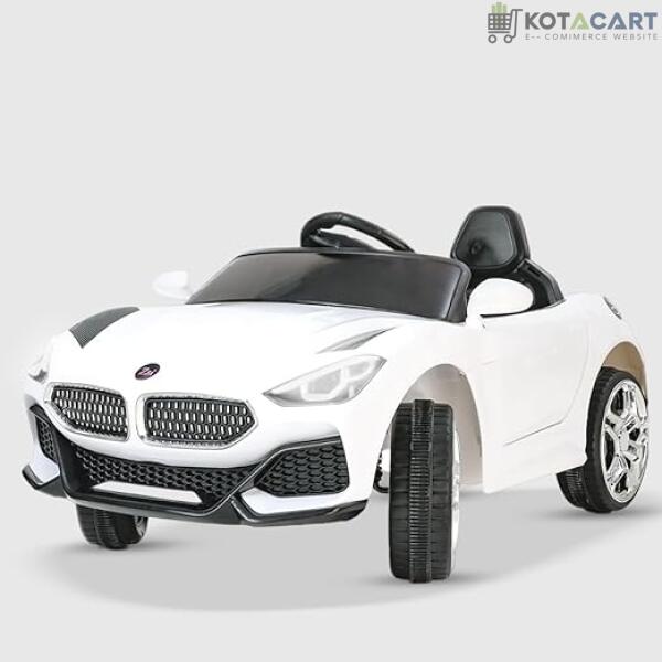 Battery Z8i Car For Kids | Car For Child |  Battery Operated Ride On Car for - 1 to 4 Year - White | Same-Day Delivery in Delhi NCR - Image 3