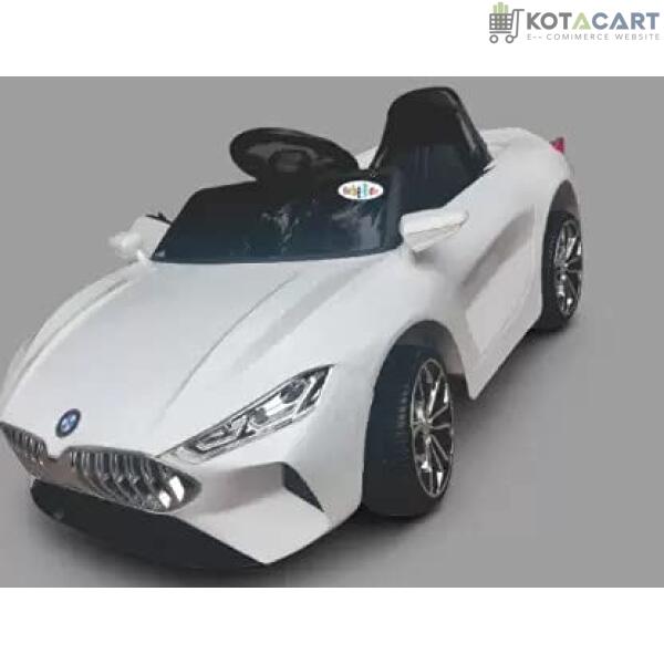 Battery Operated Car For KIDS| Ride on for Kids with Battery and Music System (White) Age 1 to 4 Years | Same-Day Delivery in Delhi NCR - Image 8