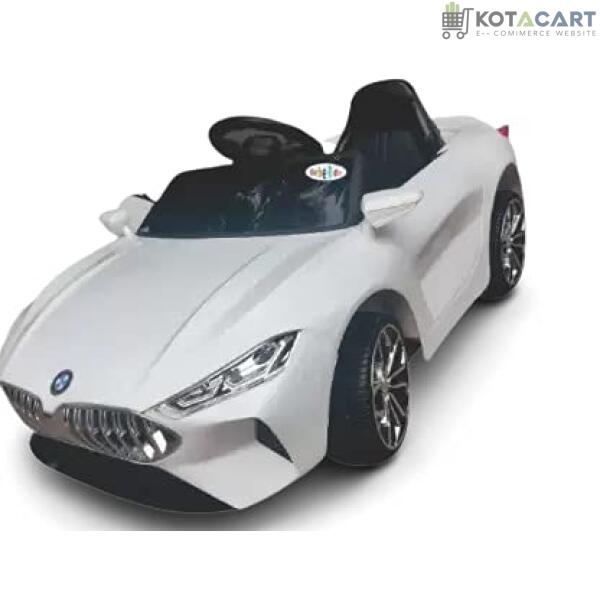 Battery Operated Car For KIDS| Ride on for Kids with Battery and Music System (White) Age 1 to 4 Years | Same-Day Delivery in Delhi NCR - Image 5