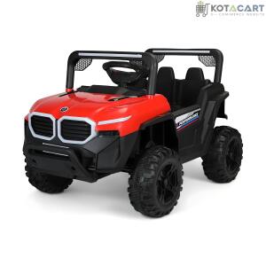 Battery-Operated Ride-on Jeep for Kids | Battery car For Kids | Suitable for Children Aged 2 to 5 Years - Red | Same-Day Delivery in Delhi NCR