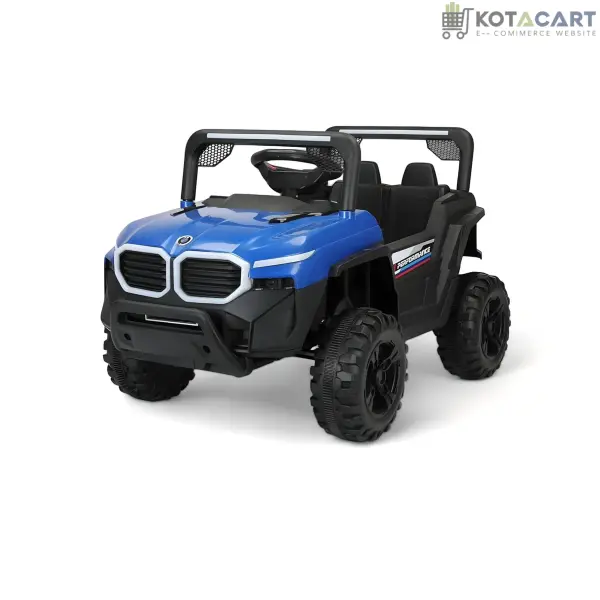 Battery-Operated Ride-on Jeep for Kids | Battery car For Kids | Suitable for Children Aged 2 to 5 Years - Blue | Same-Day Delivery in Delhi NCR