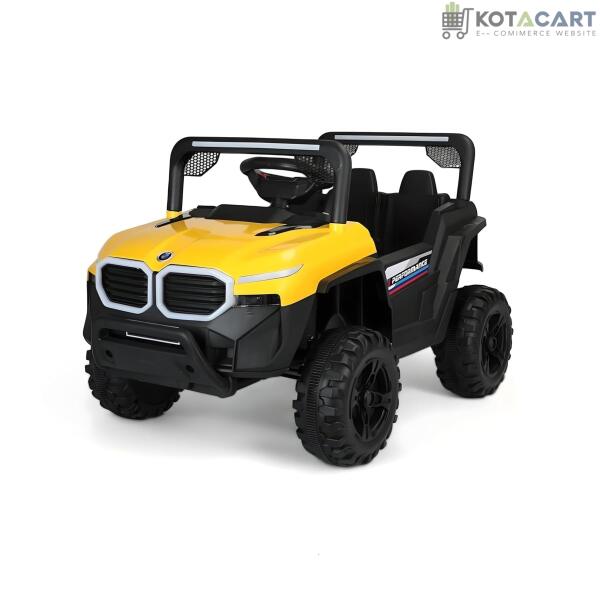 Battery-Operated Ride-on Jeep for Kids | Battery car For Kids | Suitable for Children Aged 2 to 5 Years - Yellow | Same-Day Delivery in Delhi NCR