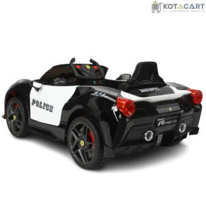 Police Car For Kids Turbo F8 12V With Remote Control | Same-Day Delivery in Delhi NCR