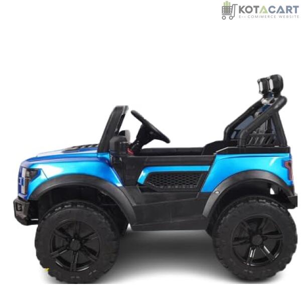 Battery Car For Kids | POBO Car Battery Operated Ride On -Blue Age 1 to 7 Years | Same-Day Delivery in Delhi NCR - Image 7