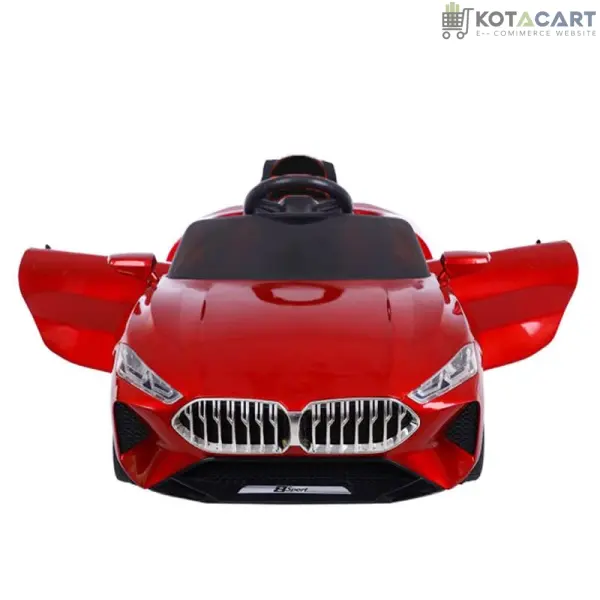 Rechargeable Battery Operated Ride on Car with Swing. Music, Lights and Bluetooth Remote- The Sports Look Electric Car for Kids of Age 1 to 6 Years (Metallic Red) | Same-Day Delivery in Delhi NCR - Image 6