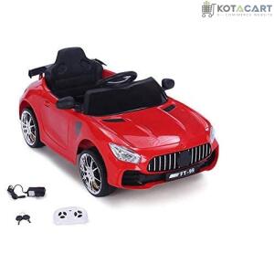 Kids Ride on Car with 12V Battery, Music and Swing Option, Parental Remote-Red Age - 1 to 4 Years | Same-Day Delivery in Delhi NCR