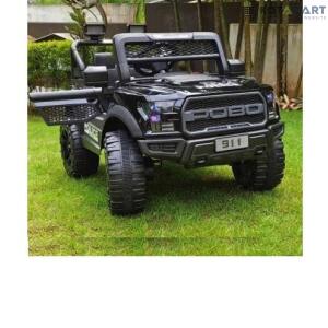 Battery Operated 4x4 Big Size Jeep 12V Battery Jeep Battery Operated Ride On -Black | Same-Day Delivery in Delhi NCR